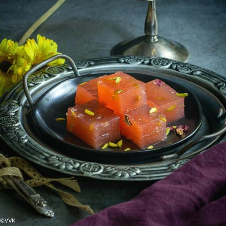 Karachi Halwa Corn Flour Halwa Bombay Halwa Vidhya’s Vegetarian