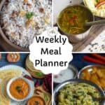 Festive Special South Indian Vegetarian Meal Planner