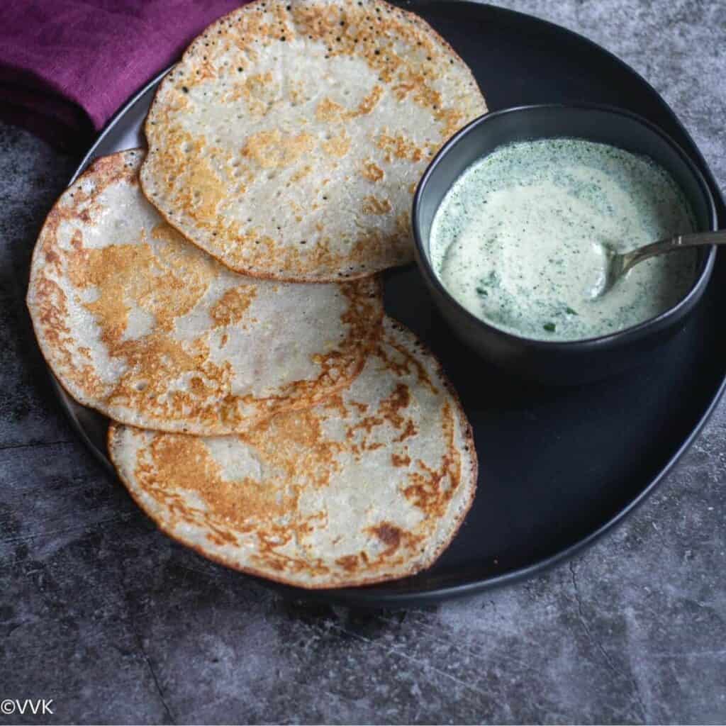Buckwheat Groats Dosa Kuttu Dosa Vidhya’s Vegetarian Kitchen