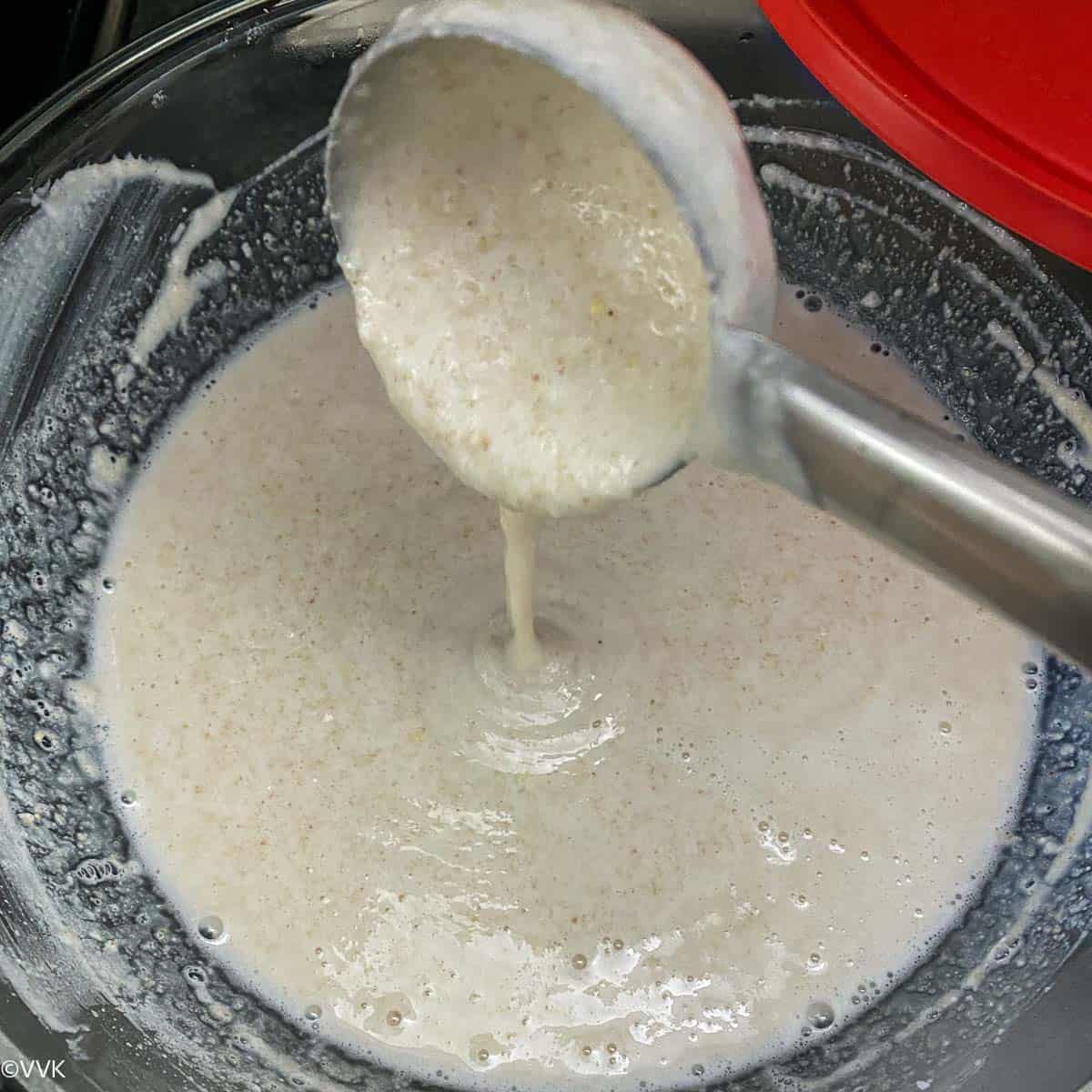 pouring consistency buckwheat dosa batter