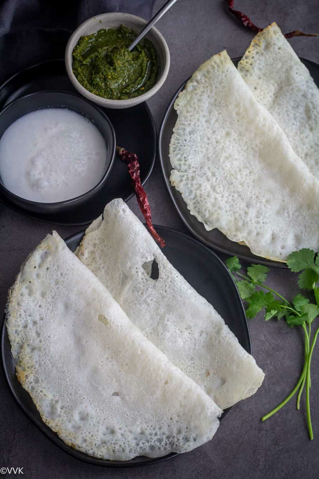 Ghavan Marathi Ghavane No Ferment Rice Dosa
