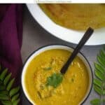tomato kurma with text overlay for pinterest