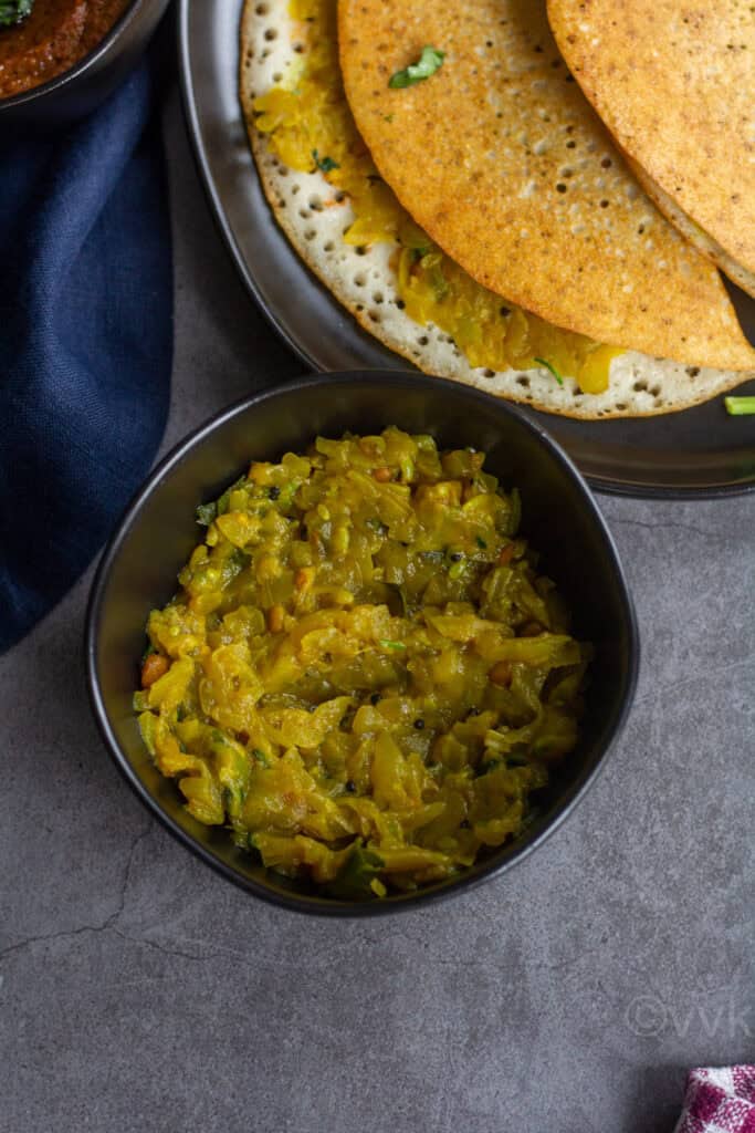 Lauki Masala Dosa Bottle Gourd Dosa Vidhya’s Vegetarian Kitchen