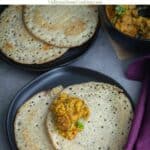 kal dosa with text overlay for pinterest