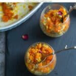 boondi pudding with text overlay for pinterest