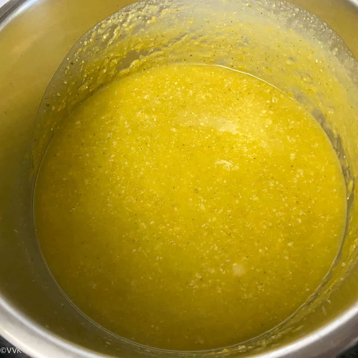 pureed soup