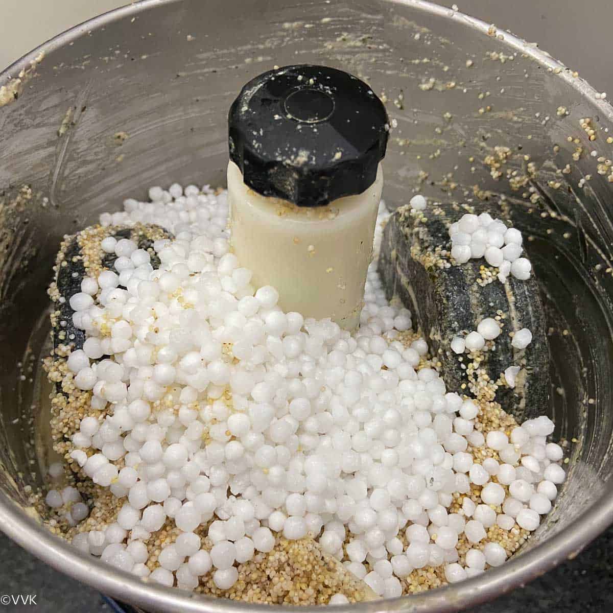 adding millets and tapioca pearls