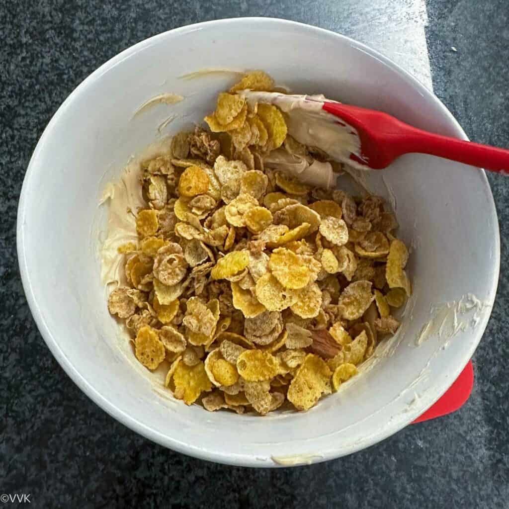 No bake Chocolate Cereal Clusters Vidhya’s Vegetarian Kitchen