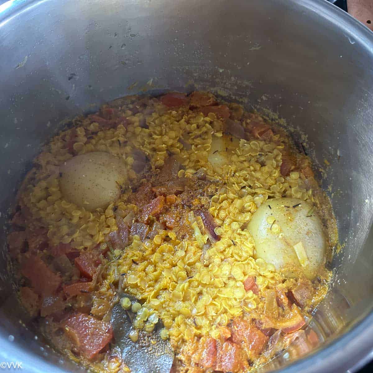 cooked dal