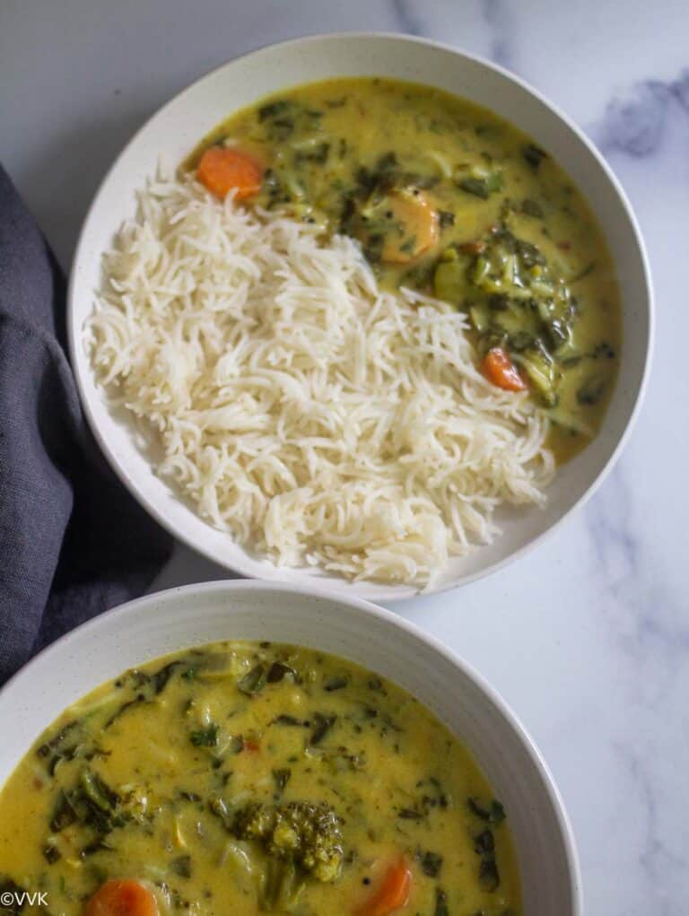 Healthy Mixed Vegetable Kadhi