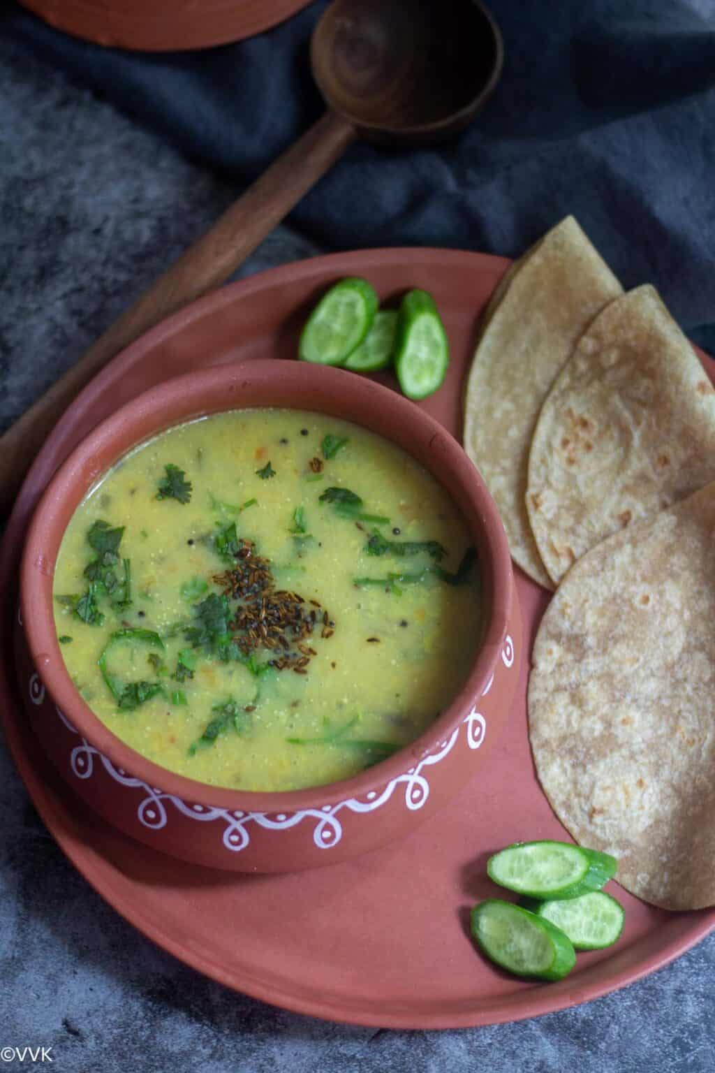 Moong Dal for Roti | Moong Dal Curry | Pasi Paruppu Kadaiyal