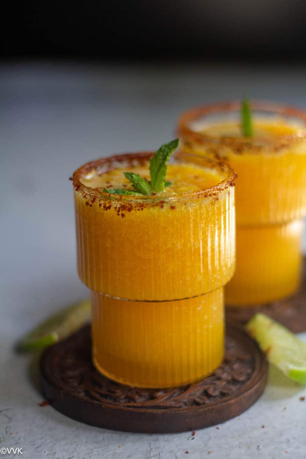 Mango Ginger Ale Mocktail Vidhya’s Vegetarian Kitchen