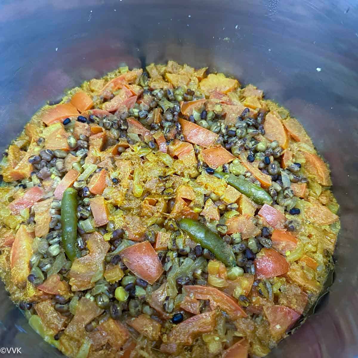 cooked dal