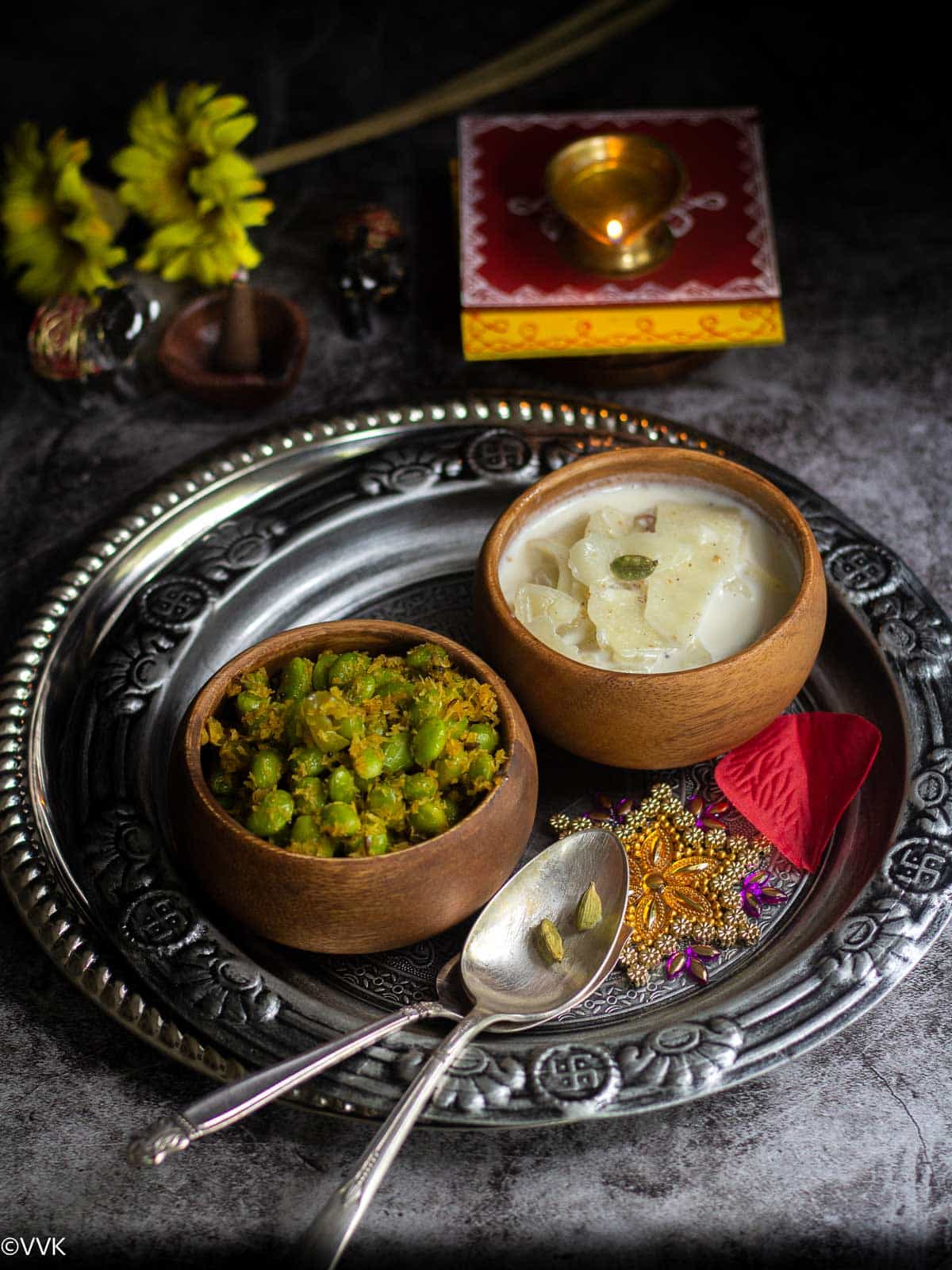 edamame sundal and palada pradhaman