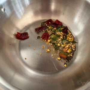 preparing the tempering