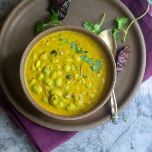 square image of edamame huli saaru