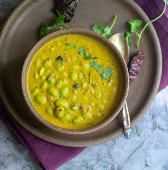 square image of edamame huli saaru