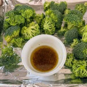 broccoli and the seasoning