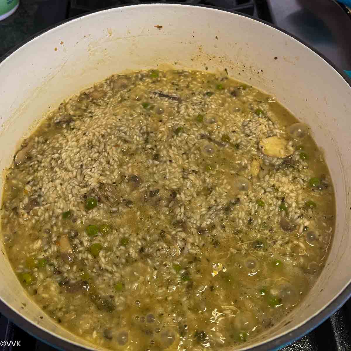 cooked biryani after 5 minutes