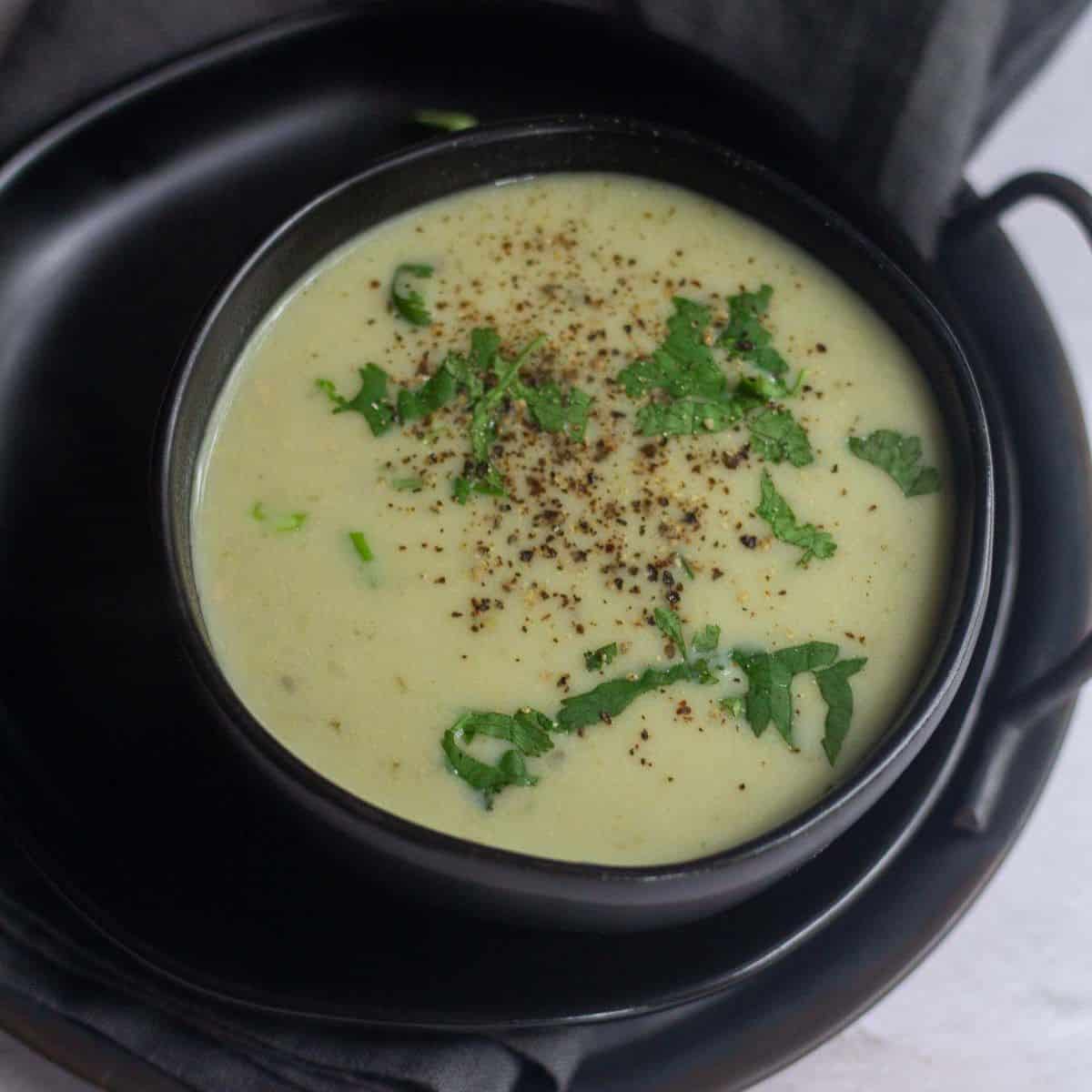Creamy Bottle Gourd Soup | Vegan Sorakkai Soup in Instant Pot